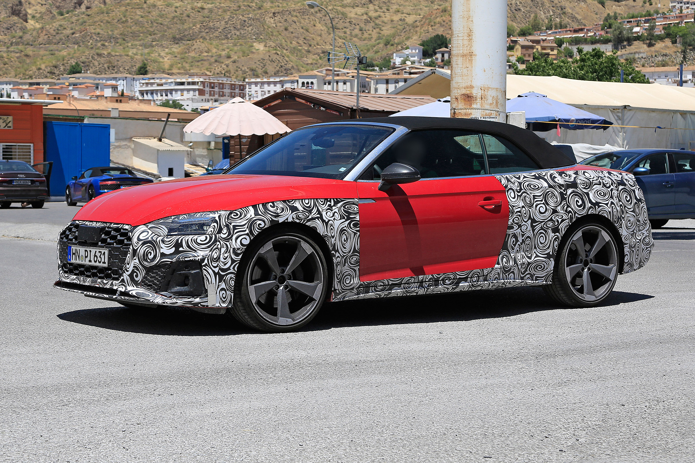 Audi S5 TDI Spy - quarter