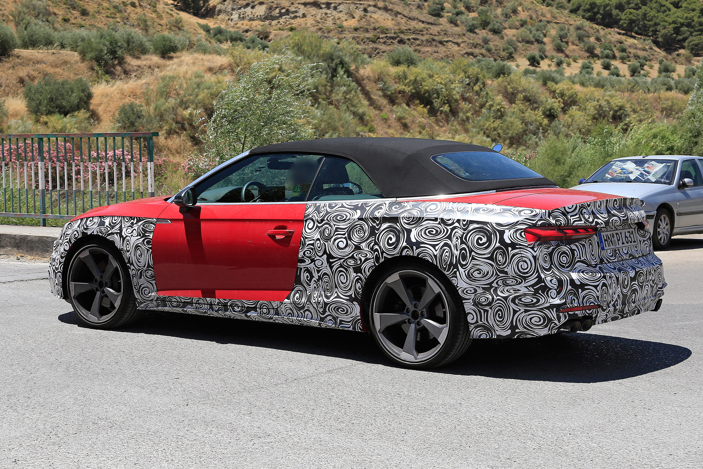 Audi S5 TDI Spy - rear