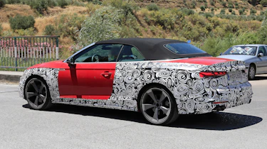 Audi S5 TDI Spy - rear