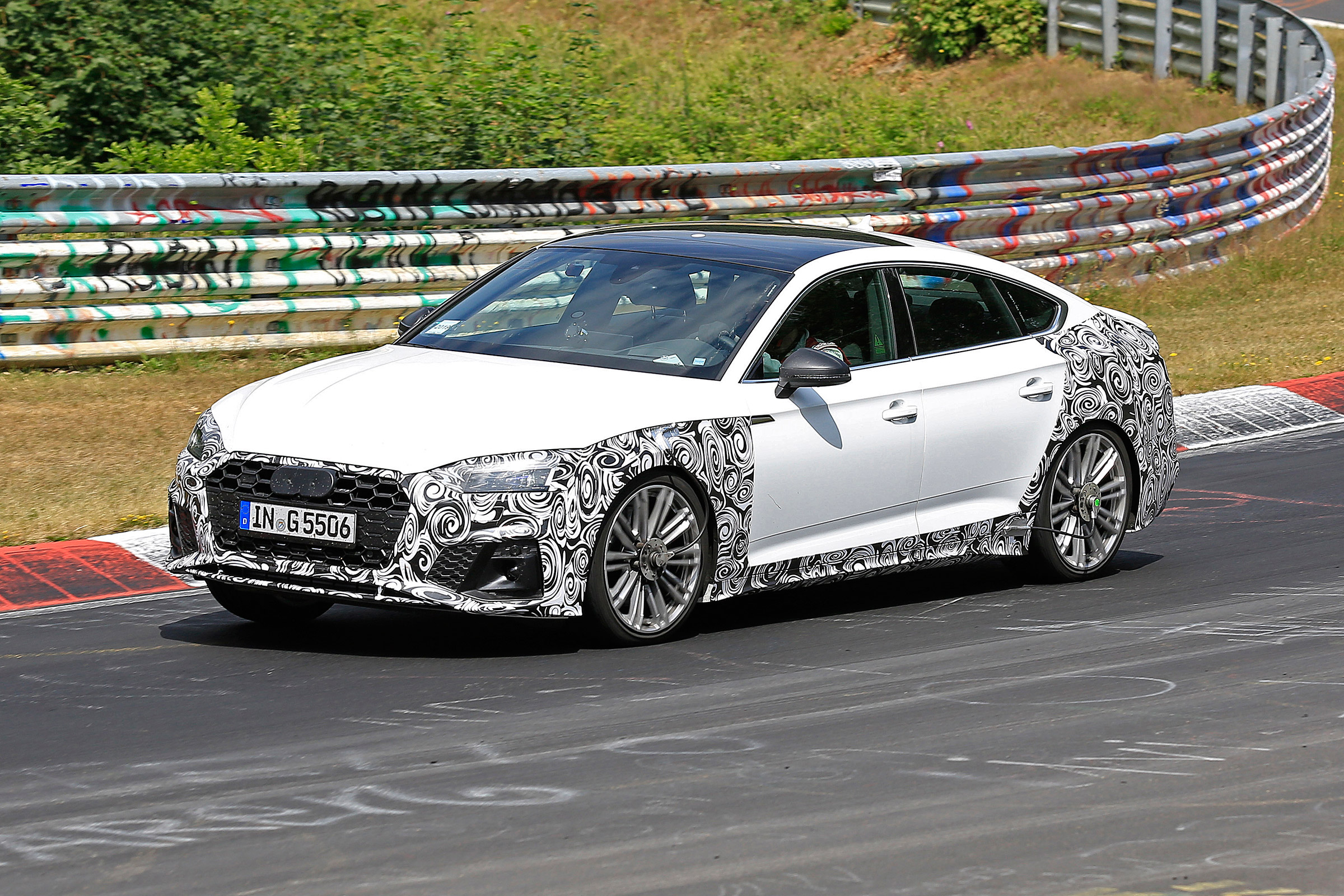 Audi S5 TDI Spy - quarter