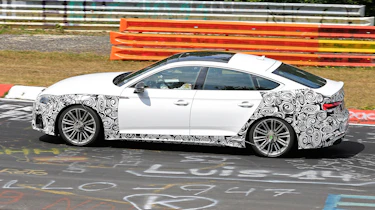 Audi S5 TDI Spy - profile