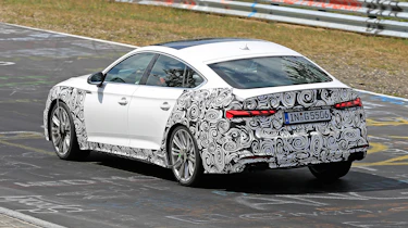 Audi S5 TDI Spy - rear
