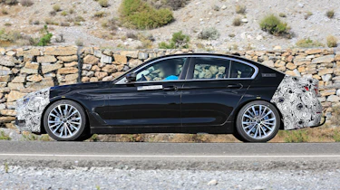 BMW 5-series facelift - side
