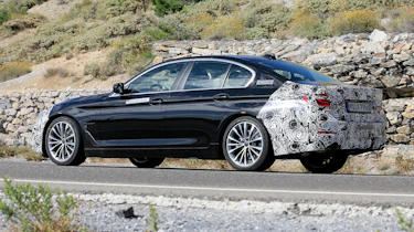 BMW 5-series facelift - rear quarter