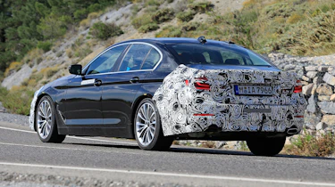 BMW 5-series facelift - rear quarter