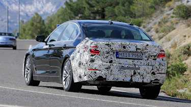 BMW 5-series facelift - rear