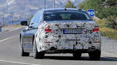 BMW 5-series facelift - rear