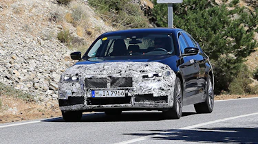 BMW 5-series facelift - front