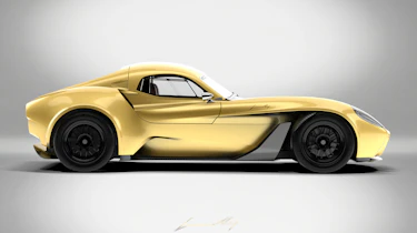 Jannarelly Design-1 side sketch