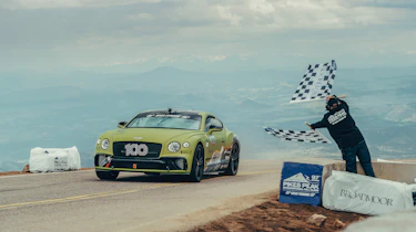 Continental GT Pikes Peak record - front