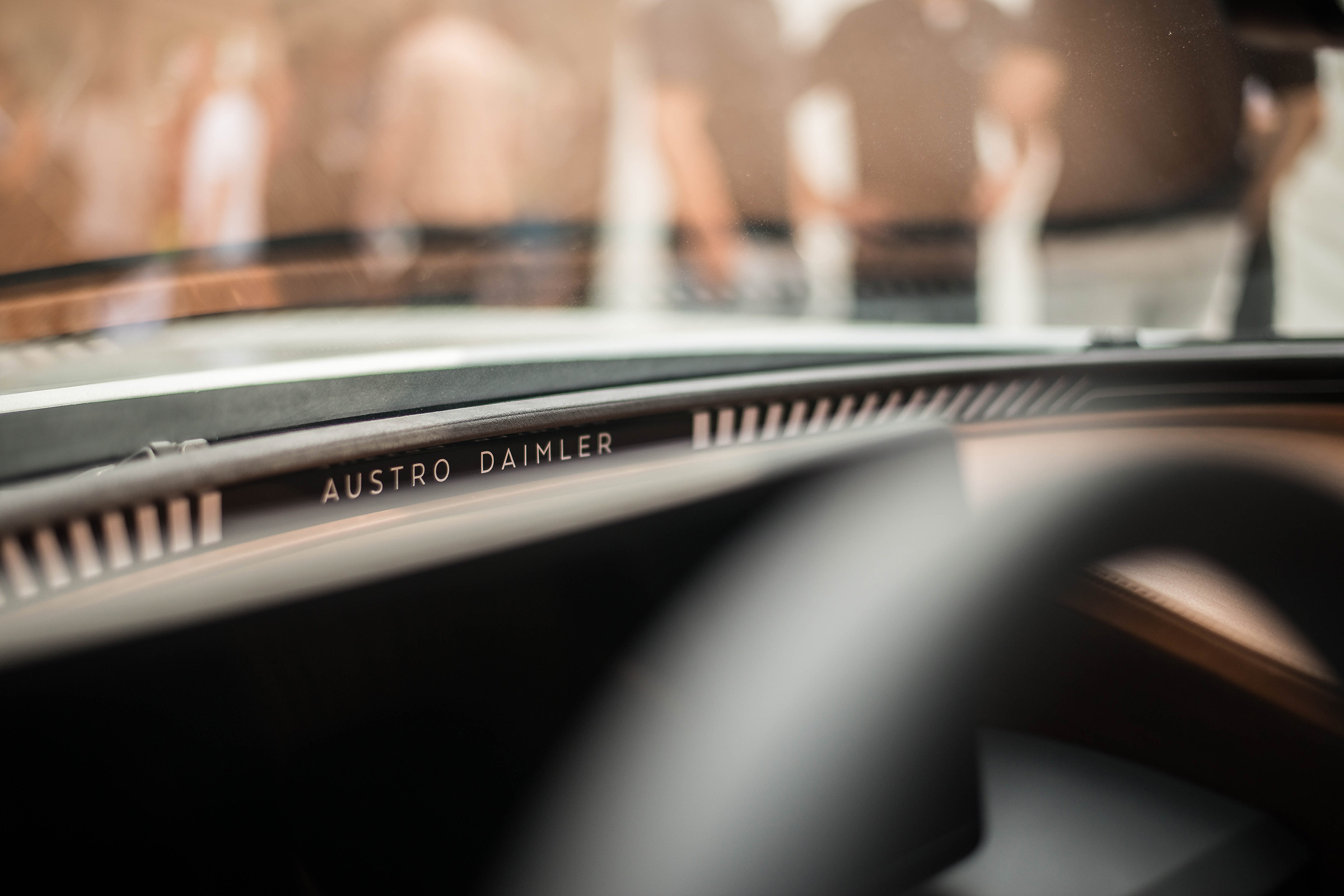 Austro Daimler Bergmeister ADR 630 Shooting Grand interior detail