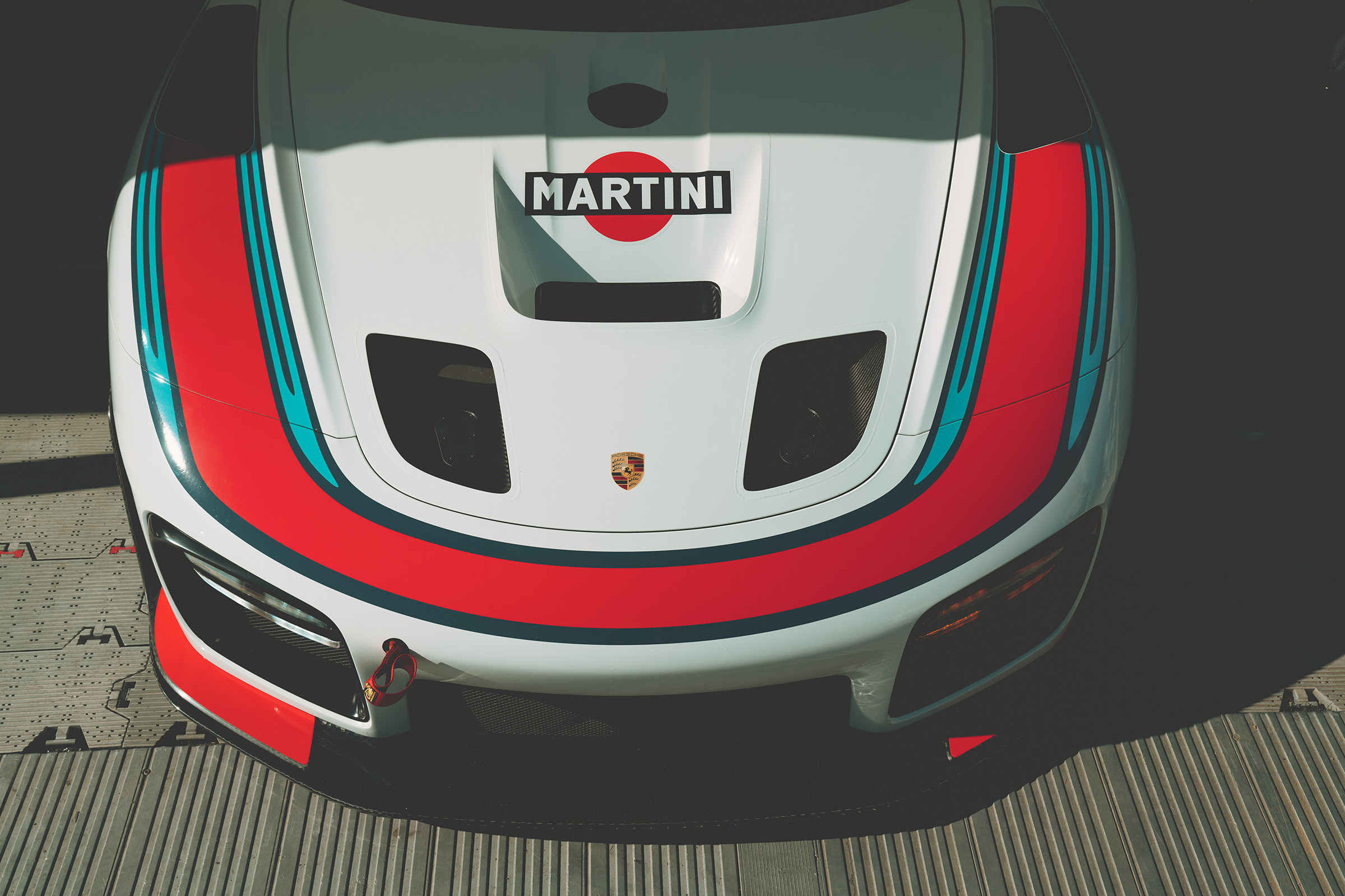 Porsche 935 Tribute Goodwood front detail