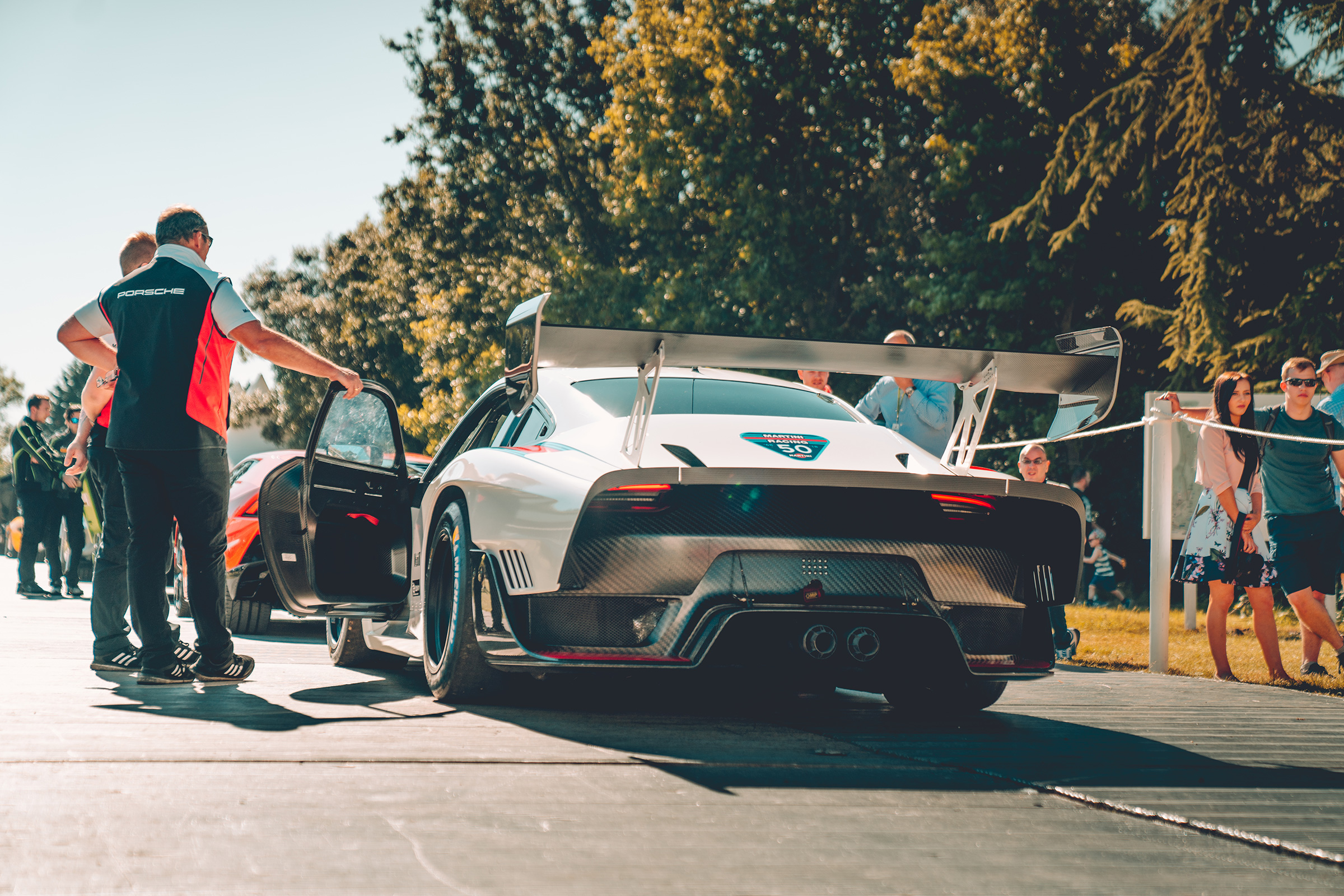 Porsche 935 Tribute Goodwood rear