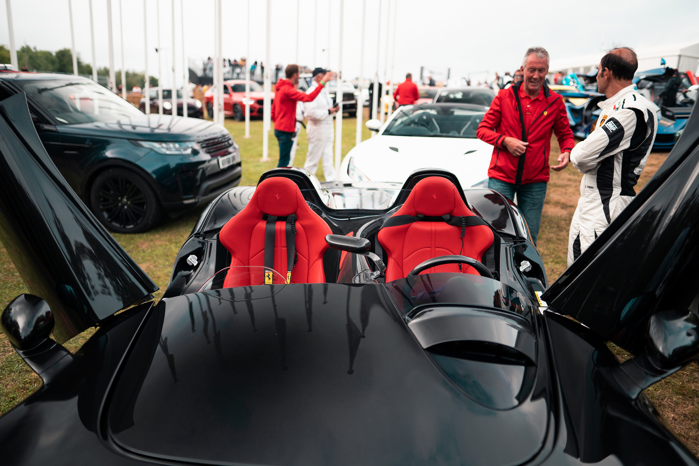 Ferrari Monza SP2 Goodwood FoS seats