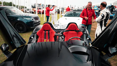 Ferrari Monza SP2 Goodwood FoS seats