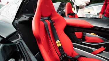 Ferrari Monza SP2 Goodwood FoS seats