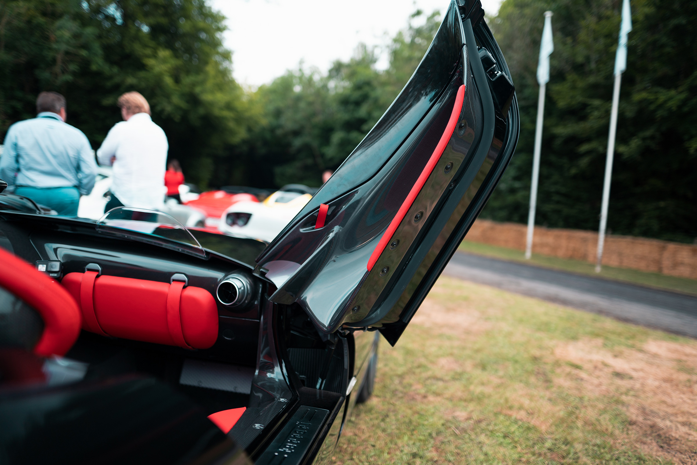 Ferrari Monza SP2 Goodwood FoS door