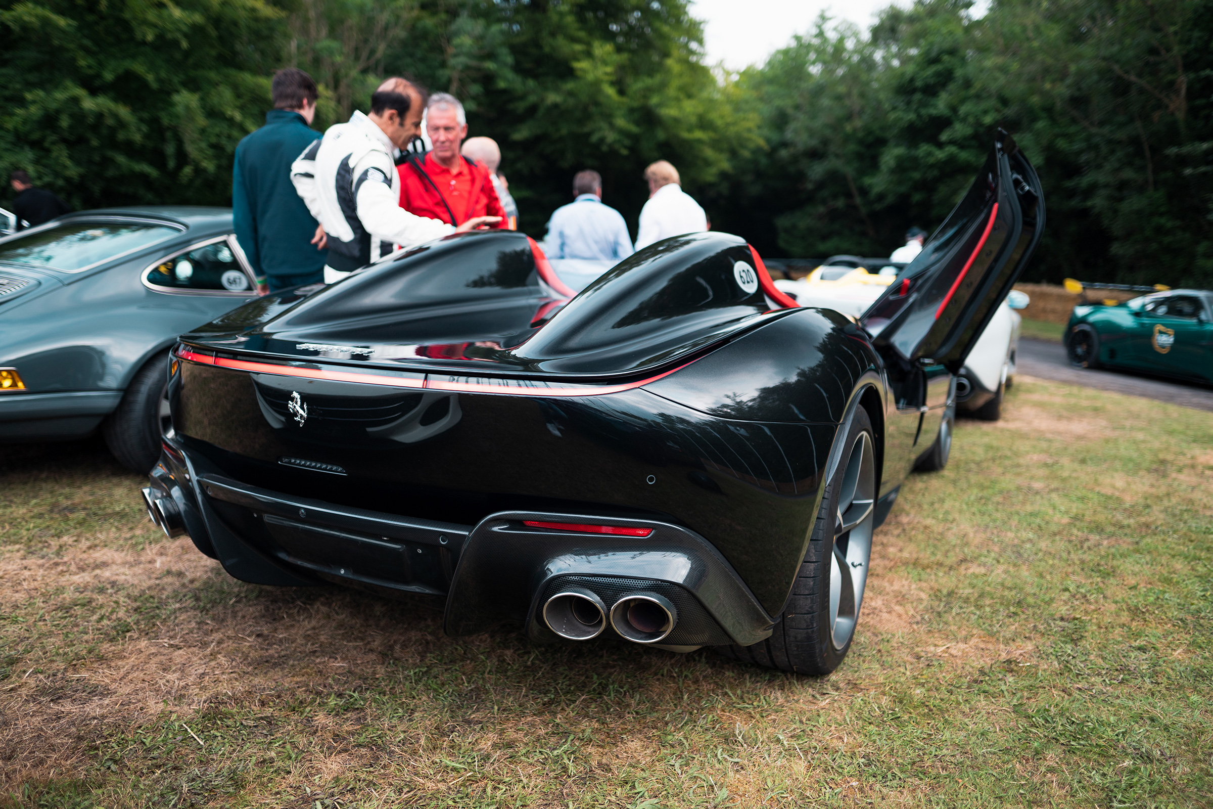 Ferrari Monza SP2 Goodwood FoS rear
