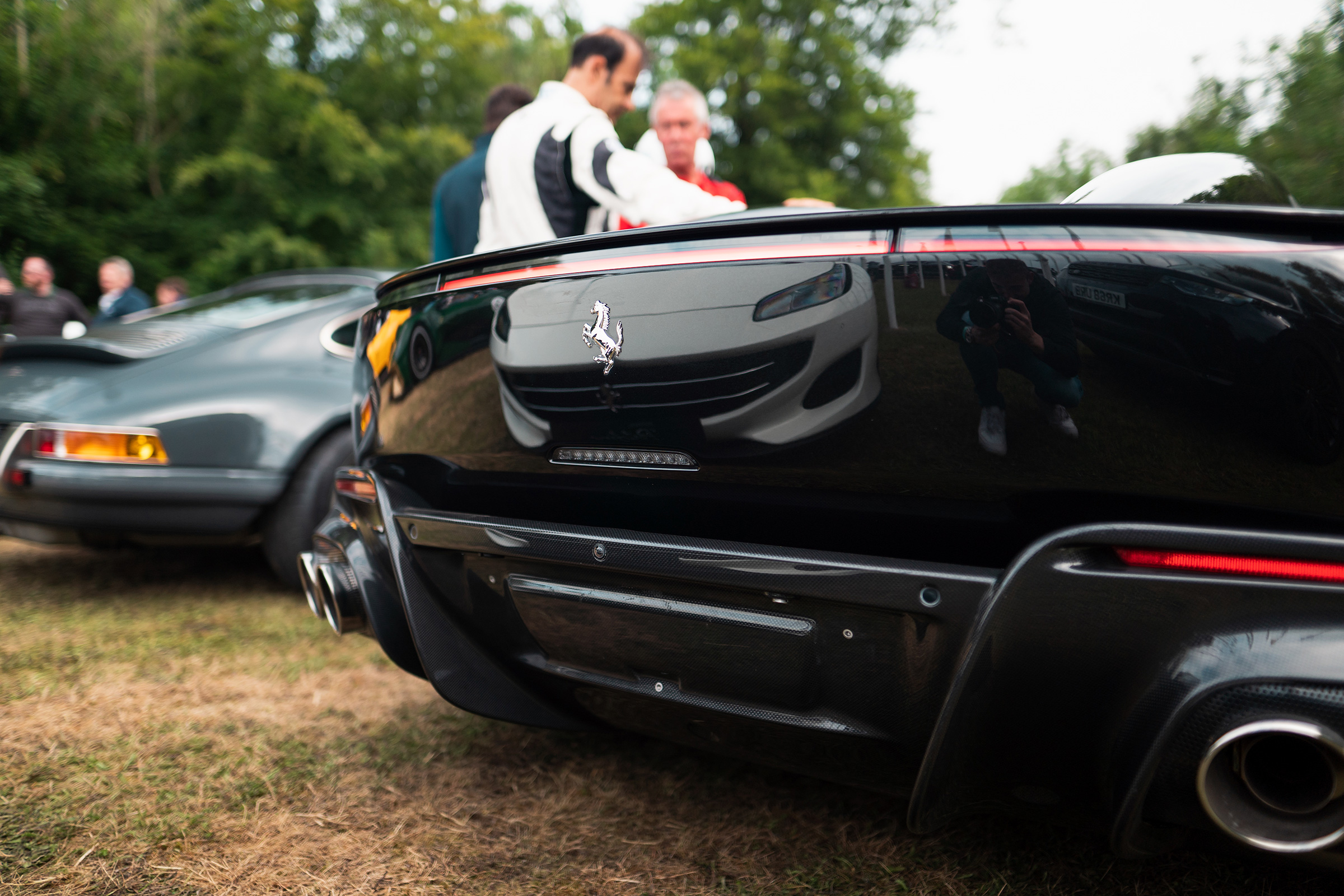 Ferrari Monza SP2 Goodwood FoS rear close