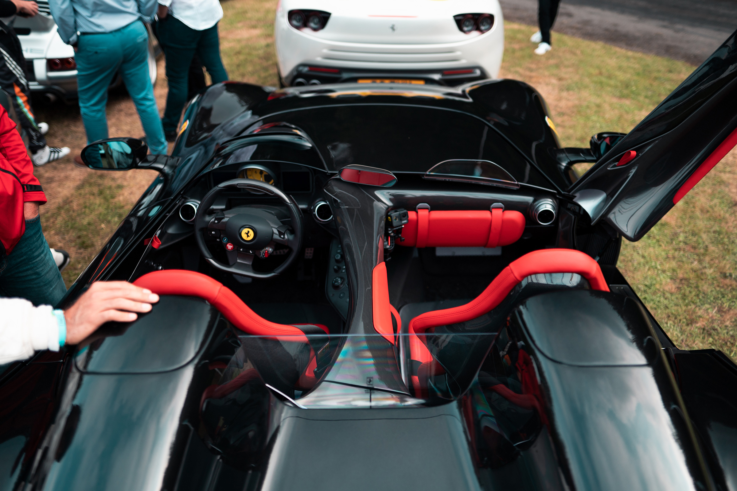 Ferrari Monza SP2 Goodwood FoS interior high