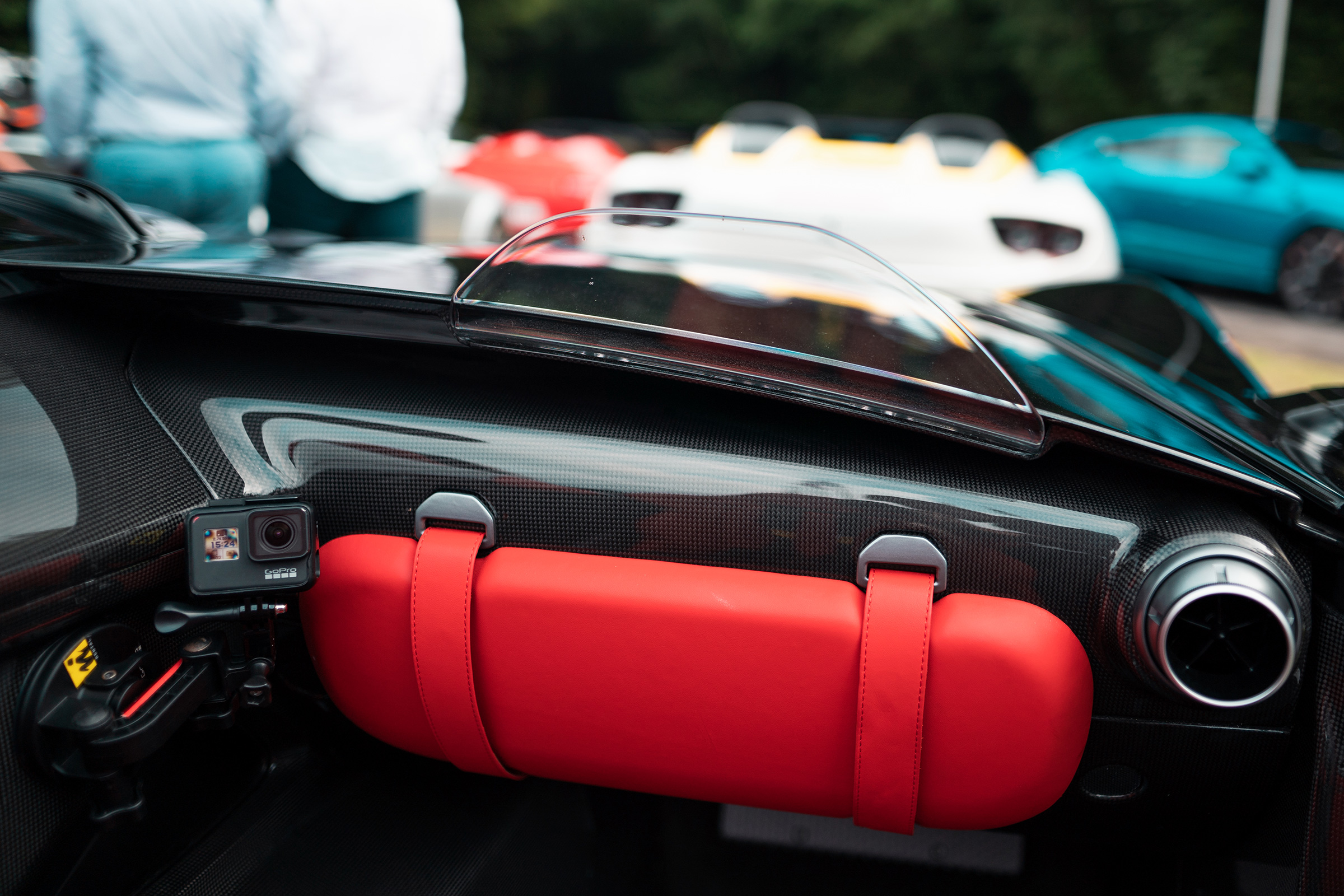 Ferrari Monza SP2 Goodwood FoS interior