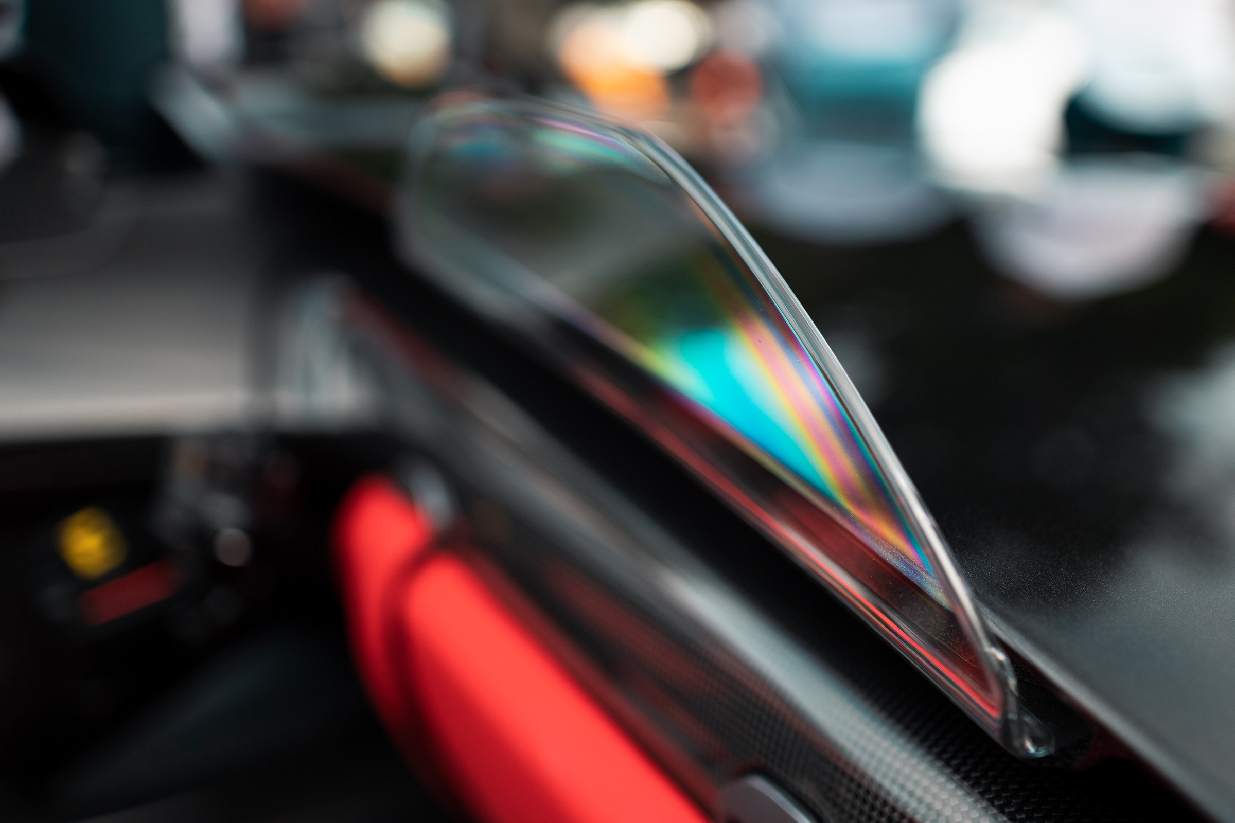 Ferrari Monza SP2 Goodwood FoS windscreen