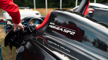 Ferrari Monza SP2 Goodwood FoS logo