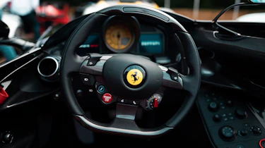 Ferrari Monza SP2 Goodwood FoS steering wheel