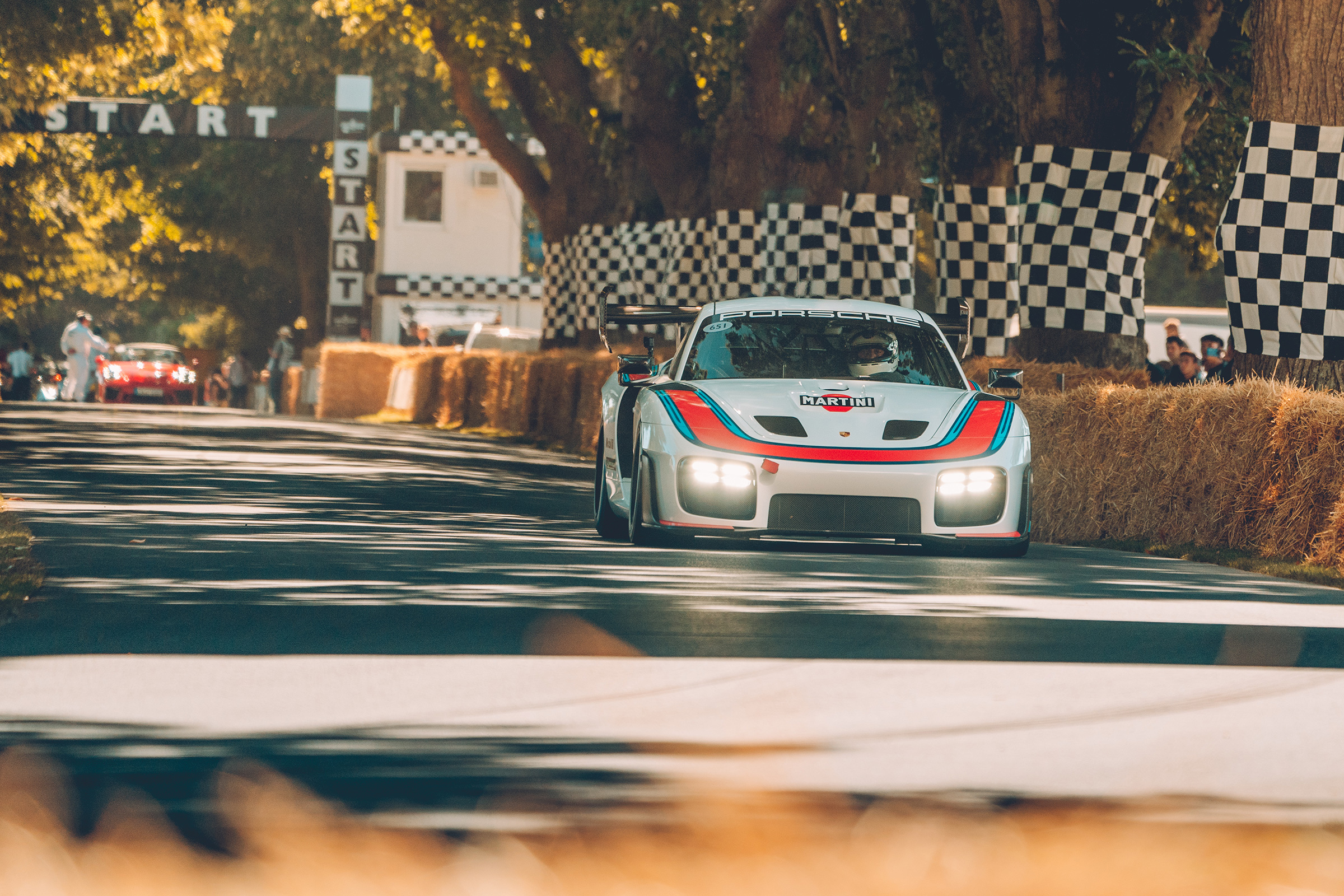 Porsche 935 Tribute Goodwood front