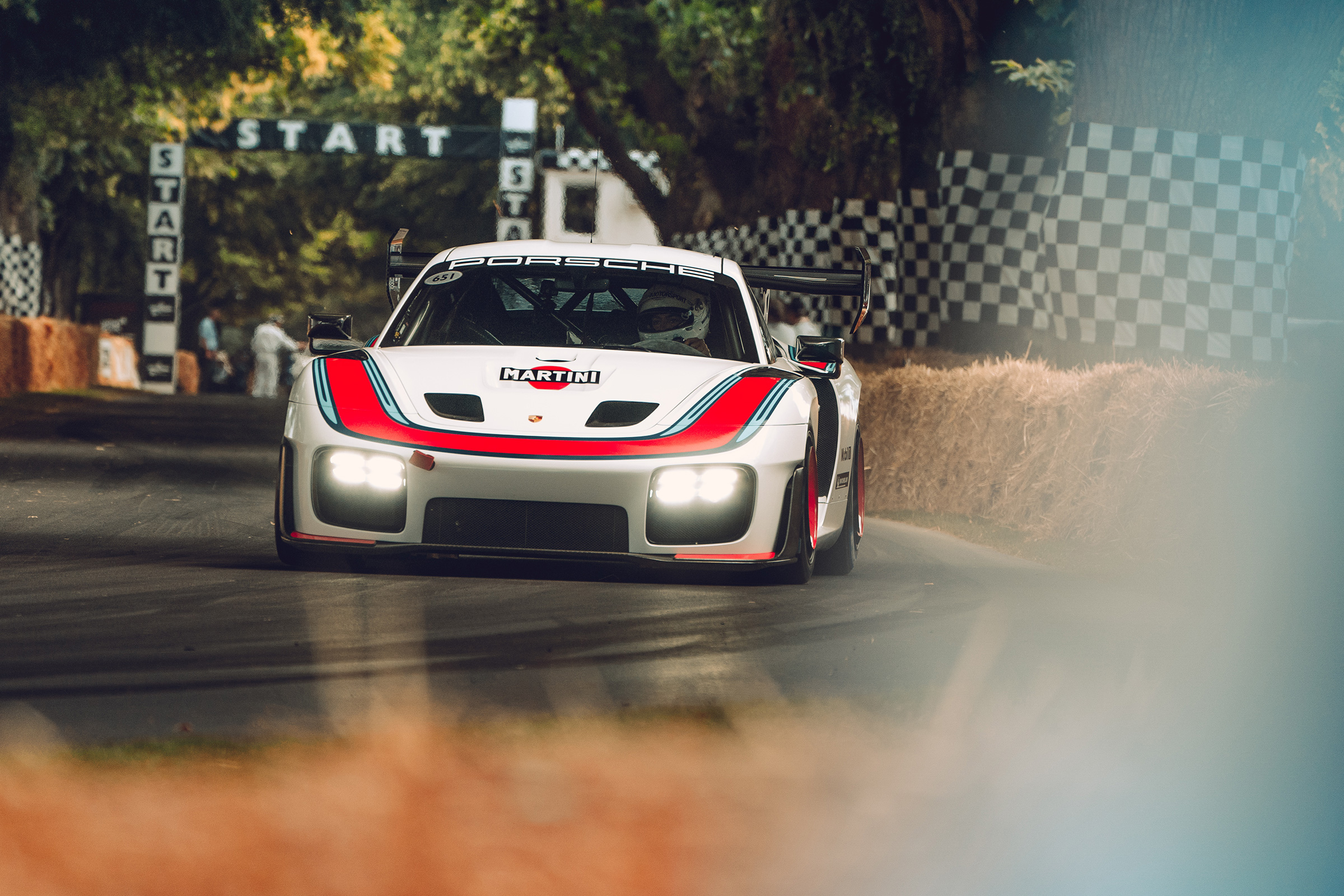 Porsche 935 Tribute Goodwood front
