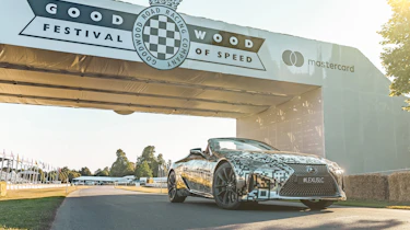 Lexus LC Cab proto - front