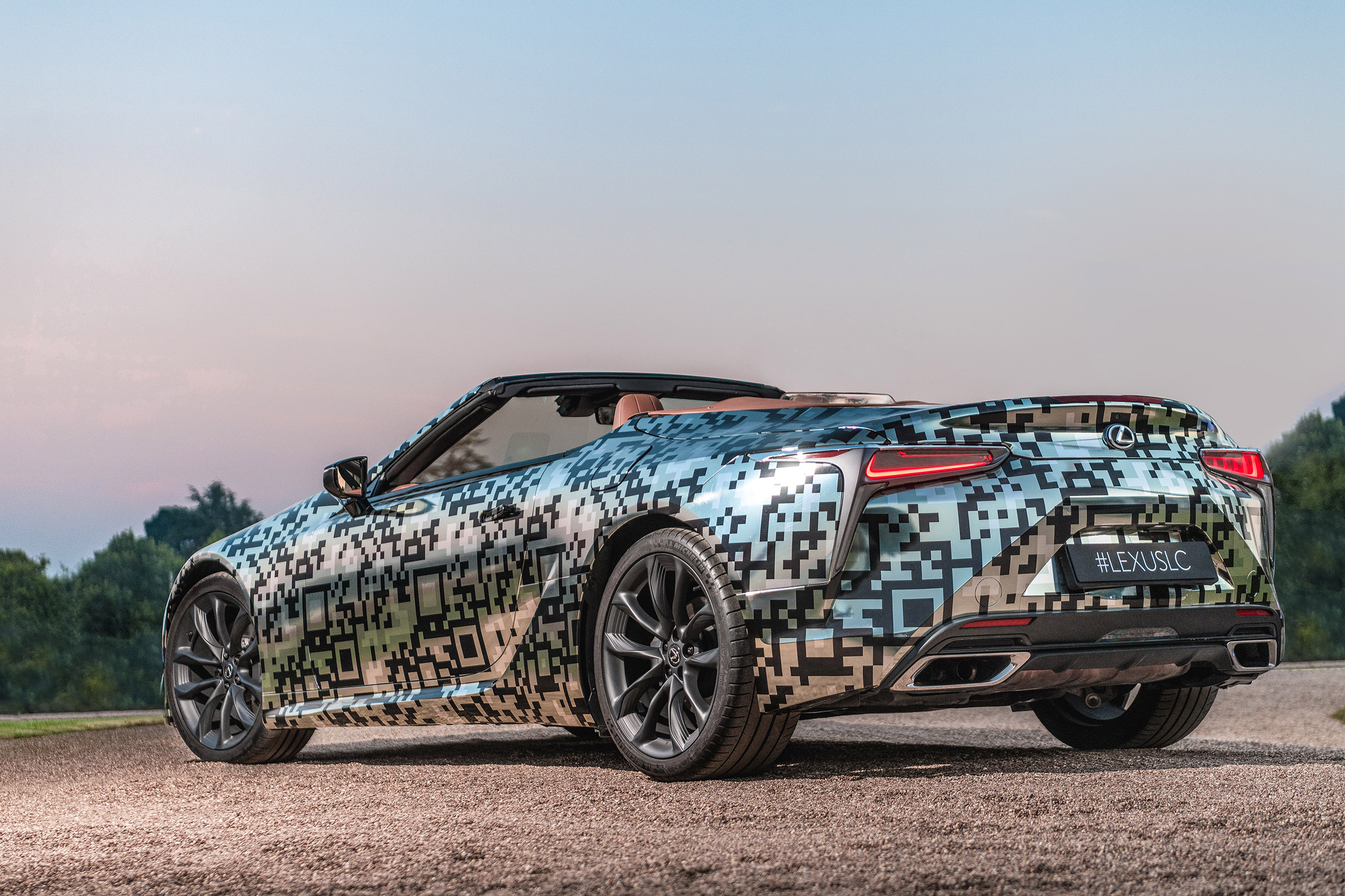 Lexus LC Cab proto - rear
