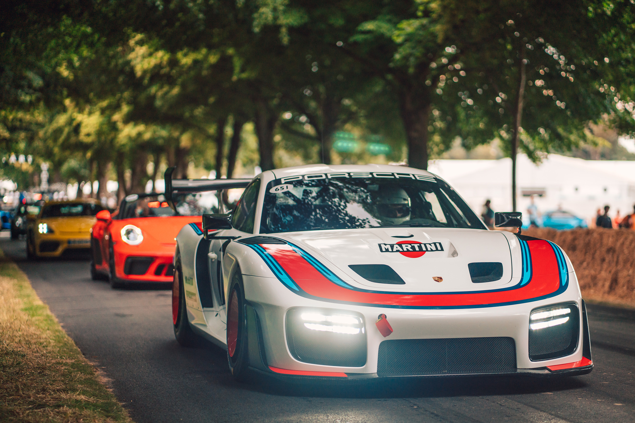 Porsche 935 Tribute Goodwood front