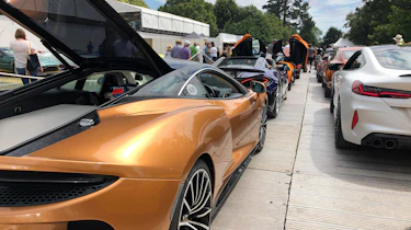 Goodwood FoS Supercar queue -