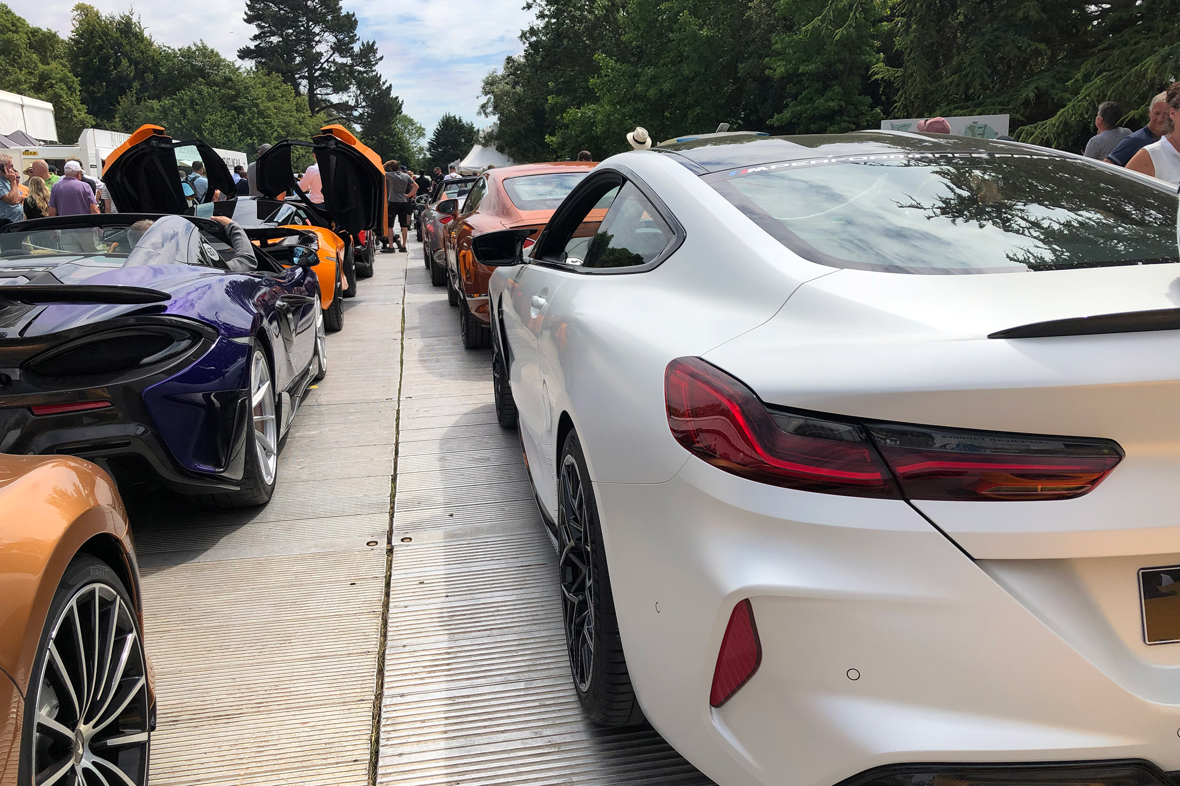 Goodwood FoS Supercar queue - 