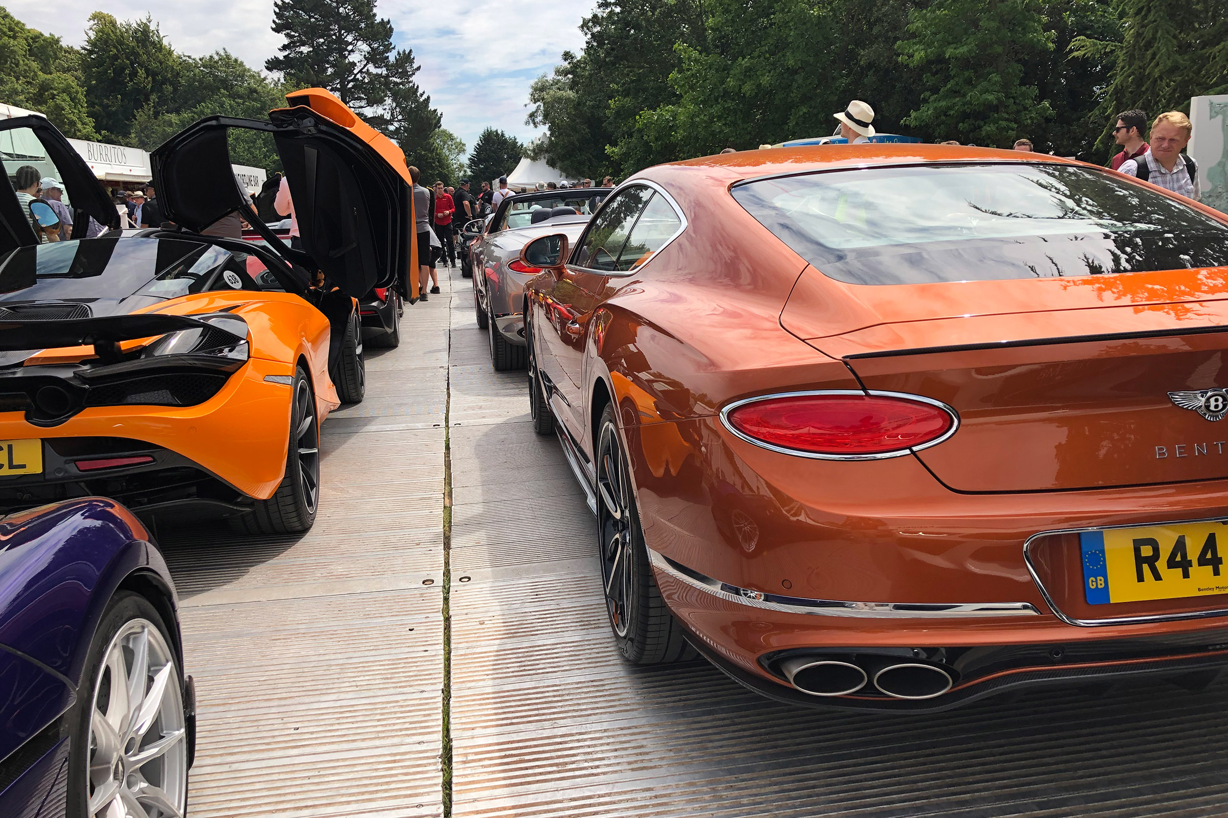 Goodwood FoS Supercar queue - 