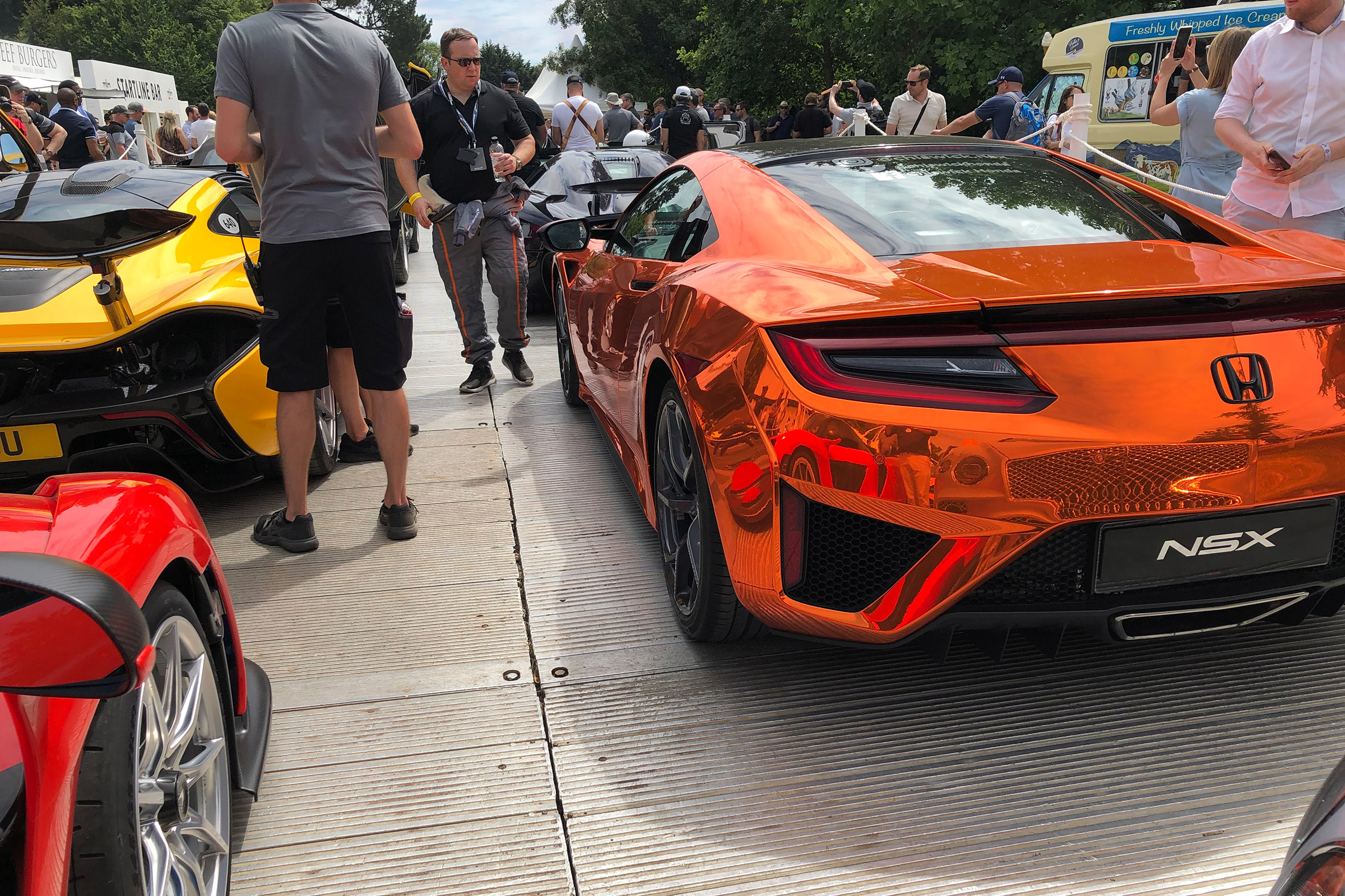 Goodwood FoS Supercar queue - 