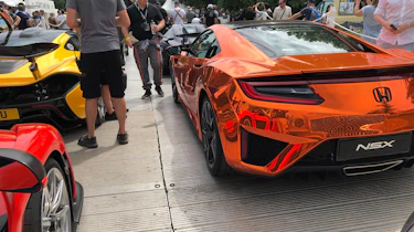 Goodwood FoS Supercar queue -