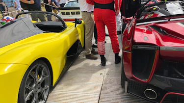Goodwood FoS Supercar queue -