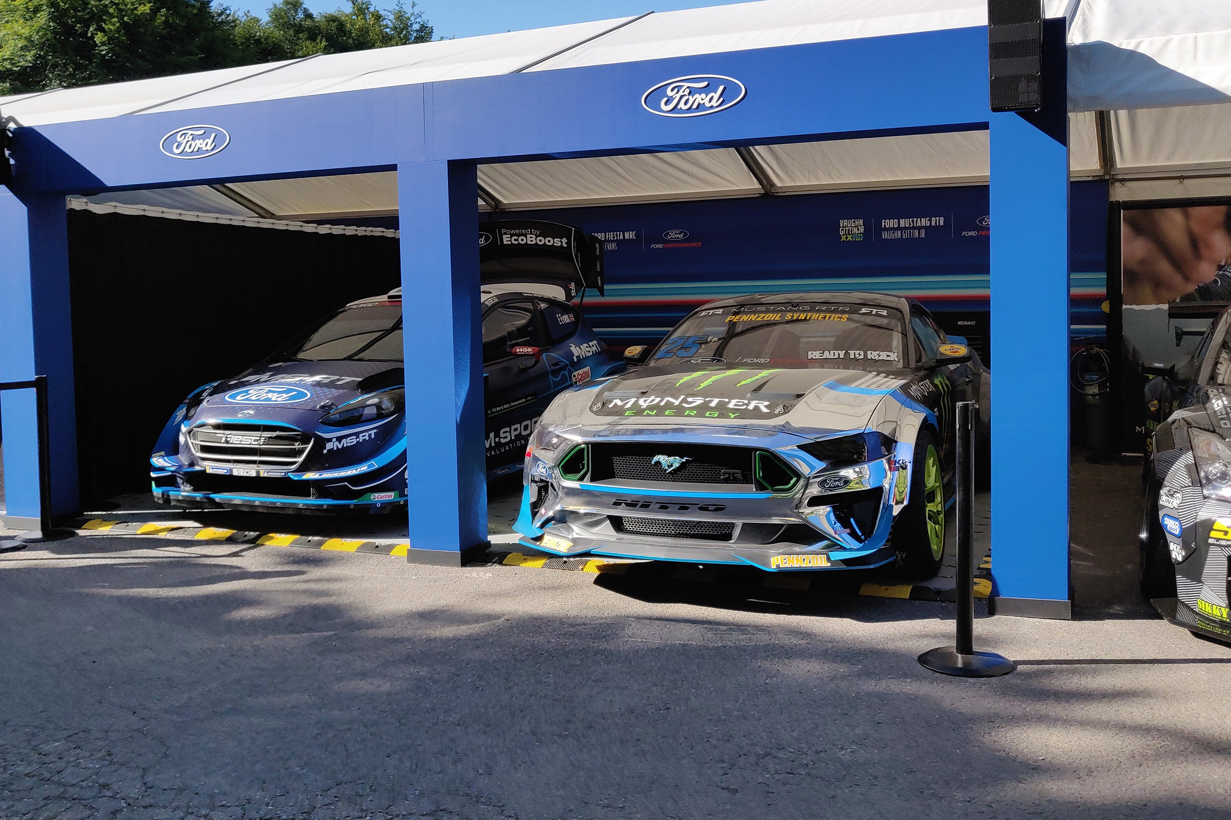 Goodwood 2019 - supercar paddock Ford