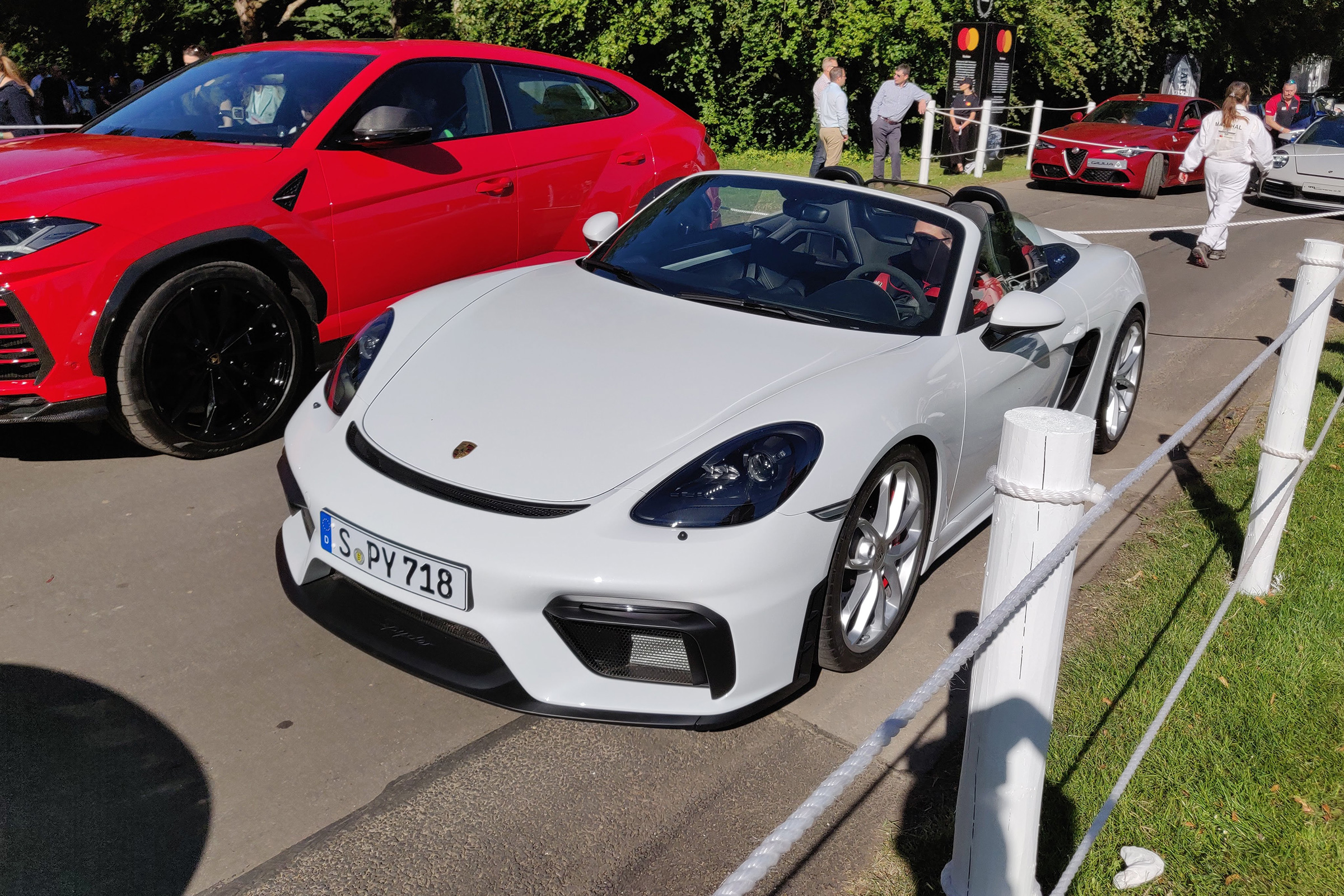 Goodwood 2019 - supercar paddock 718 Spyder