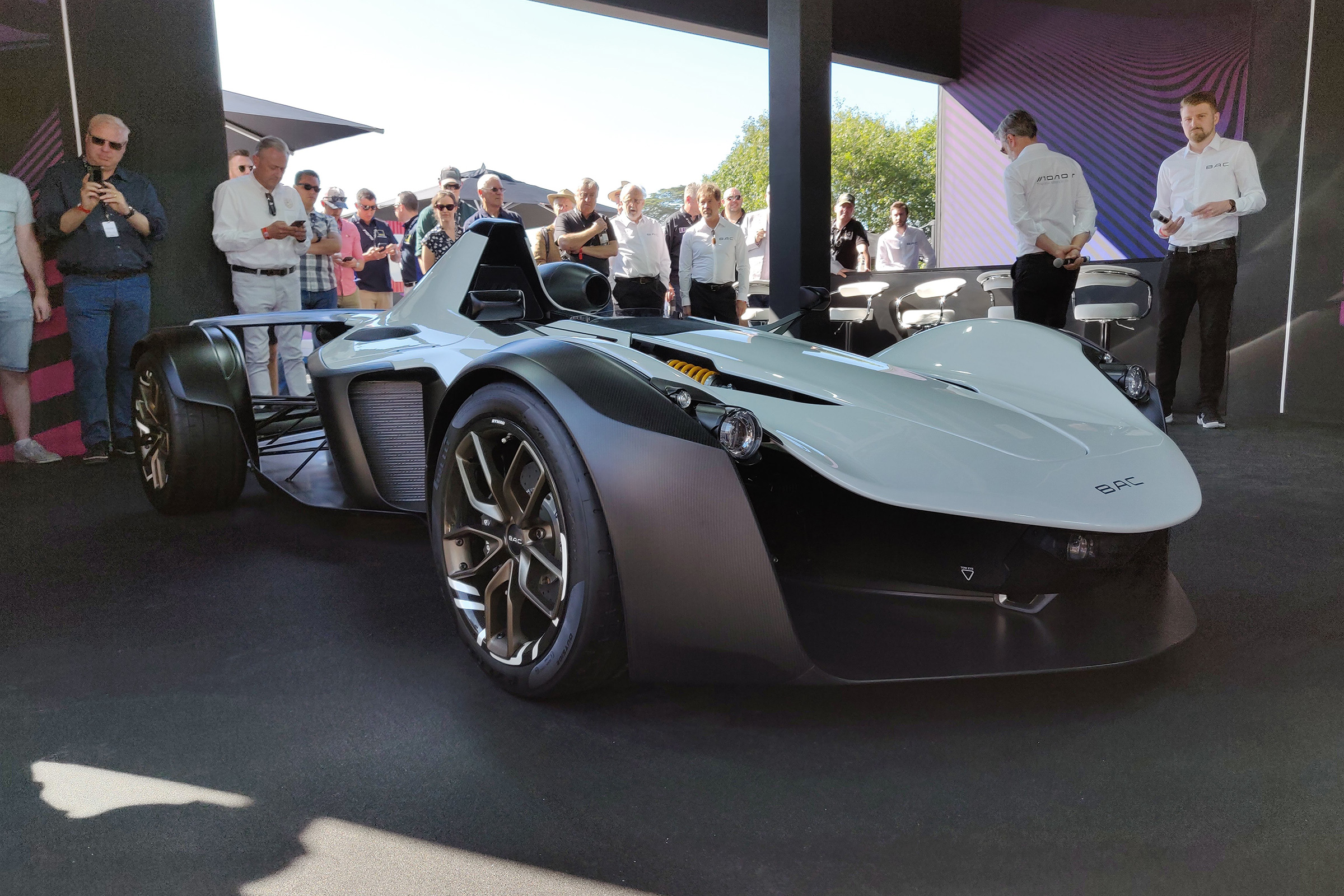Goodwood 2019 - supercar paddock BAC