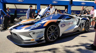 Track-only Ford GT Mk II Goodwood front