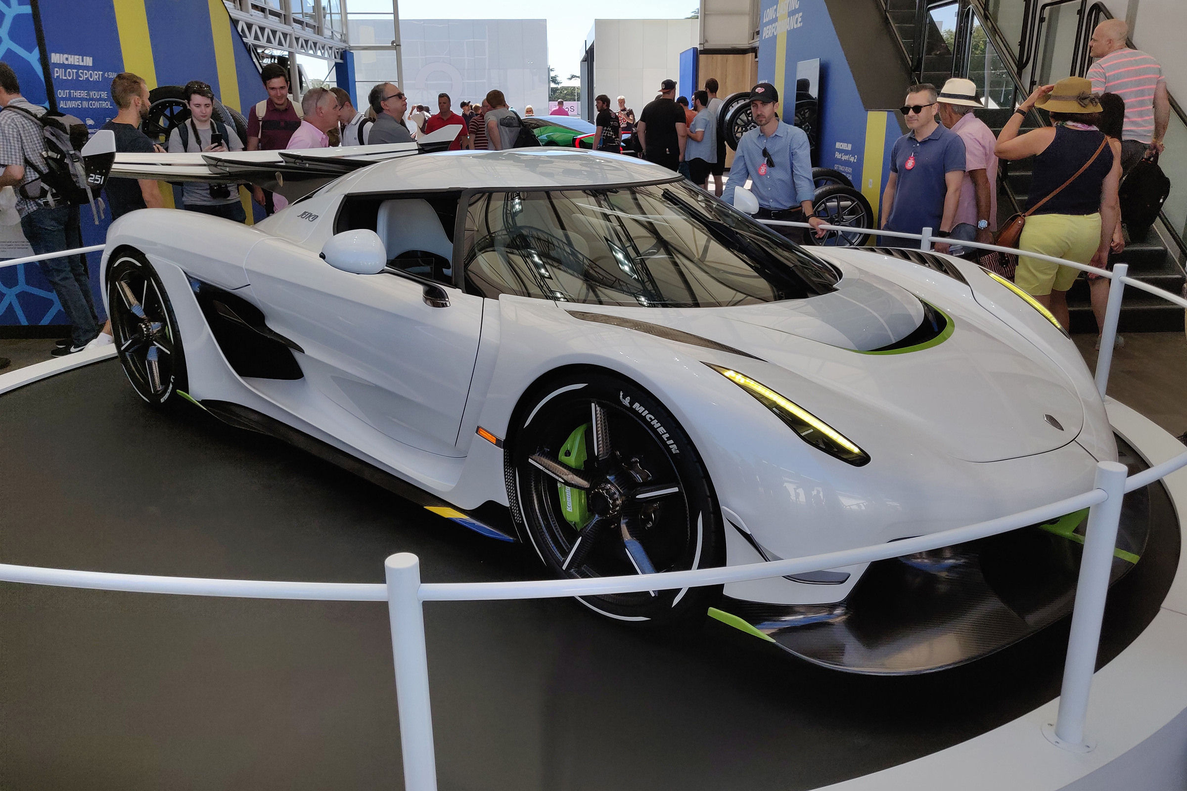 Goodwood 2019 - supercar paddock Jesko