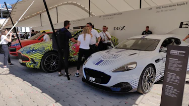 Goodwood 2019 - supercar paddock Aston Martins