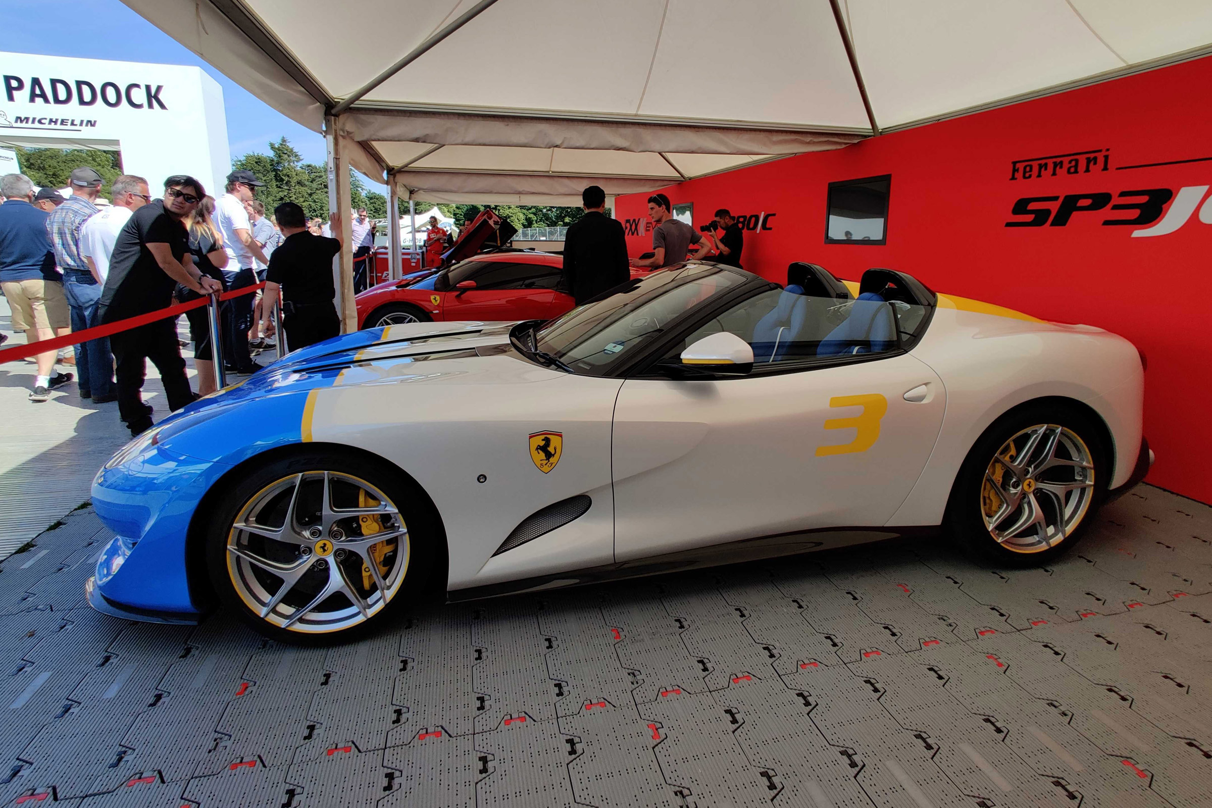 Ferrari SP3JC Goodwood 2019