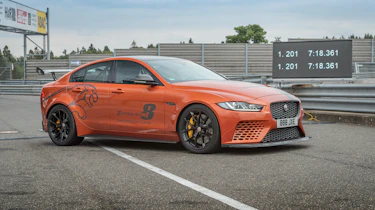 Jaguar XE SV Project 8 Nurburgring 2019 front