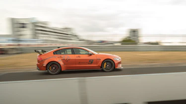 Jaguar XE SV Project 8 Nurburgring 2019 side