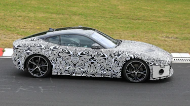 Jaguar F-type facelift spied side