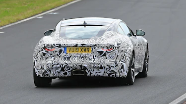 Jaguar F-type facelift spied rear